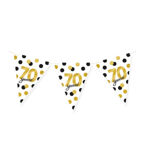 70 Years! - vlaggenlijn celebration! papier