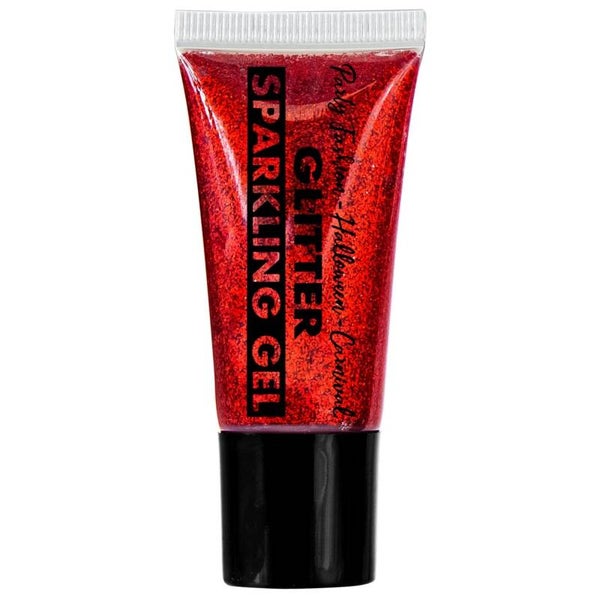 Glitter make-up rood -  tube schmink