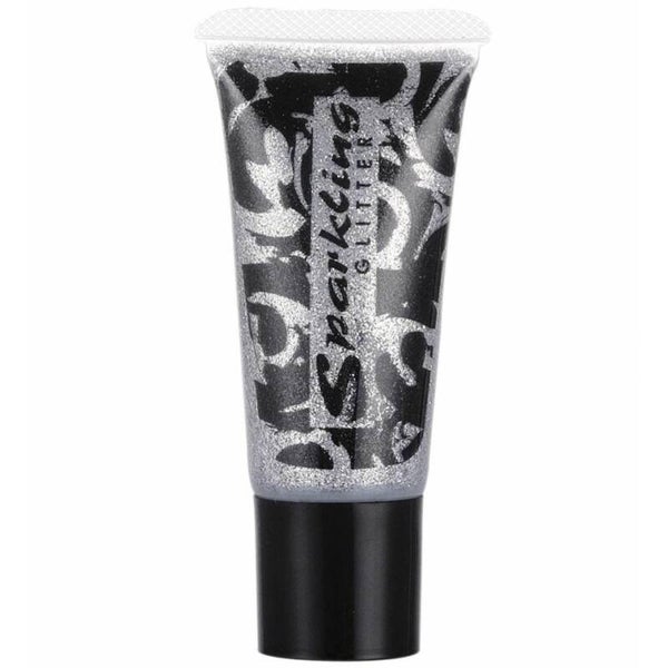 Glitter make-up zilver -  tube schmink