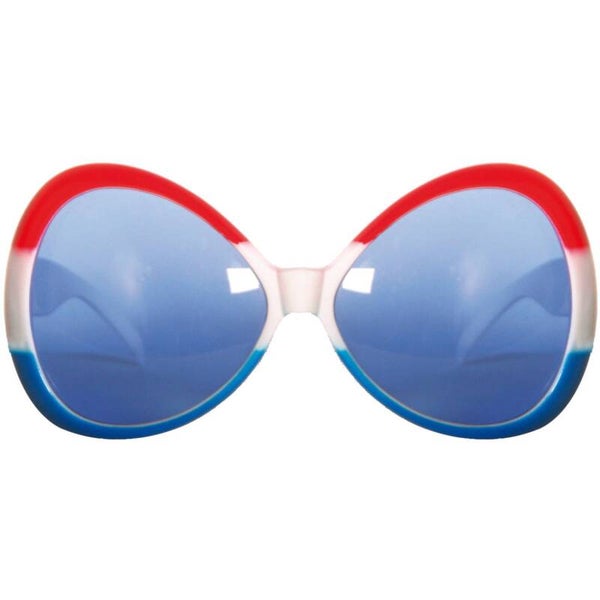 Bril - rood wit blauw