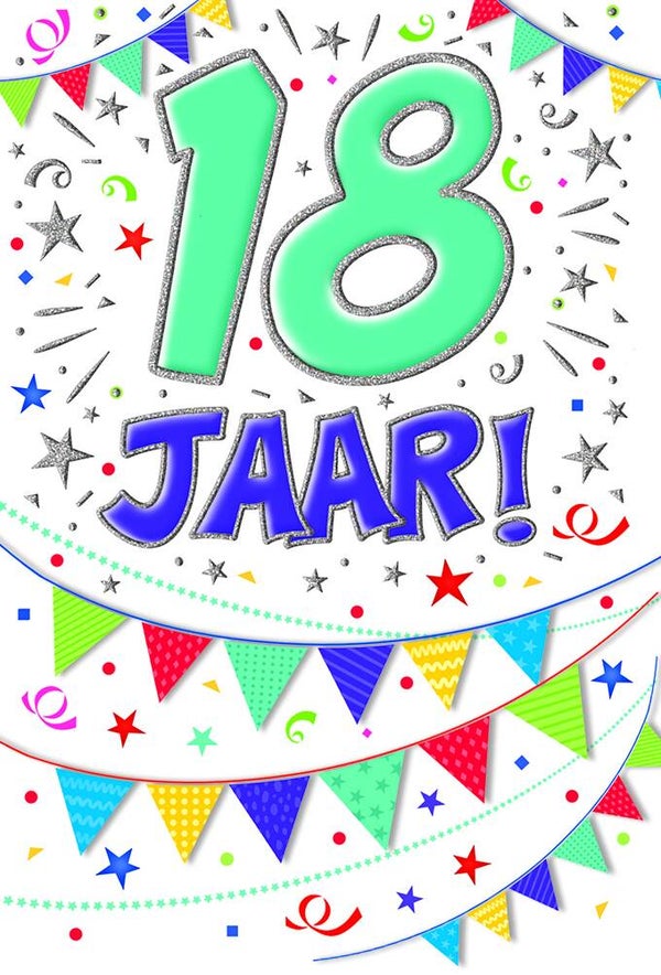 18 Jaar - wenskaart that funny age