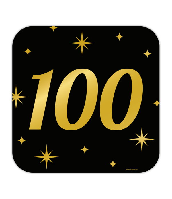 100 Jaar - classy party decoration sign