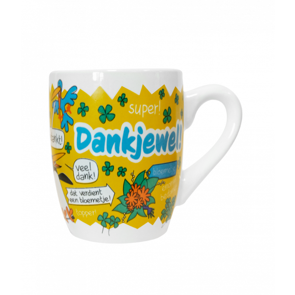 Dank je wel - cartoonmok