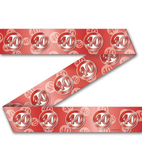 40 Jaar getrouwd - afzetlint