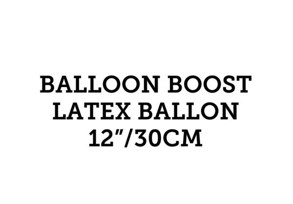 Balloon boost - latex ballon  12"/30 cm