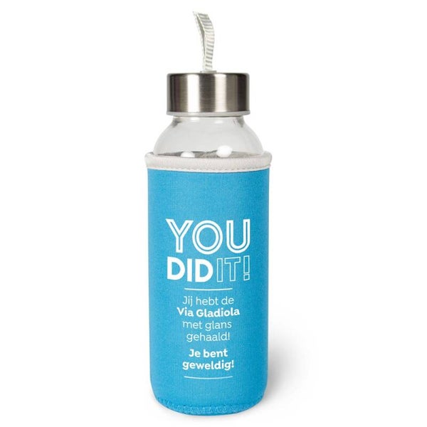 You did it!  - 4daagse waterfles