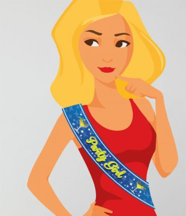 Party girl! - party sjerp