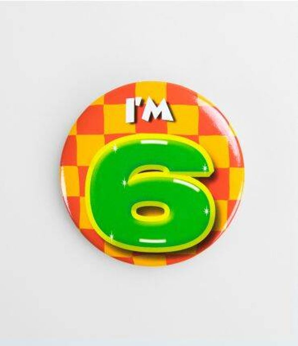 I'm 6 - button klein