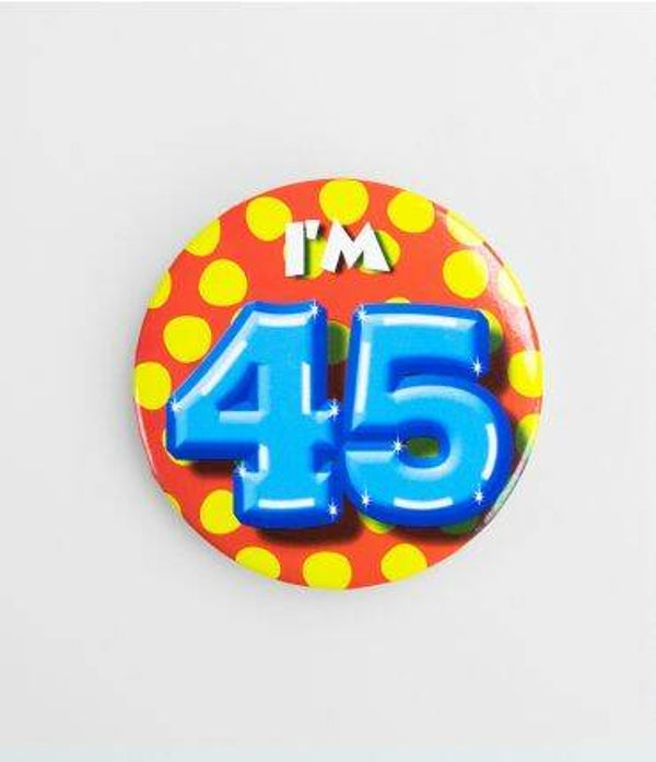 I'm 45 - button klein