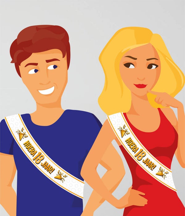 18 Jaar - party sjerp