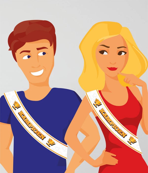 Kampioen - party sjerp