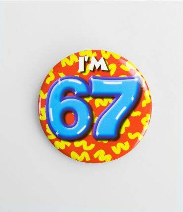 I'm 67 - button klein