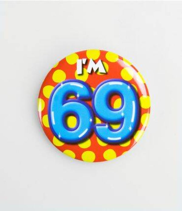 I'm 69 - button klein