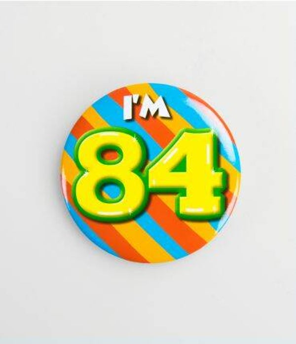 I'm 84 - button klein