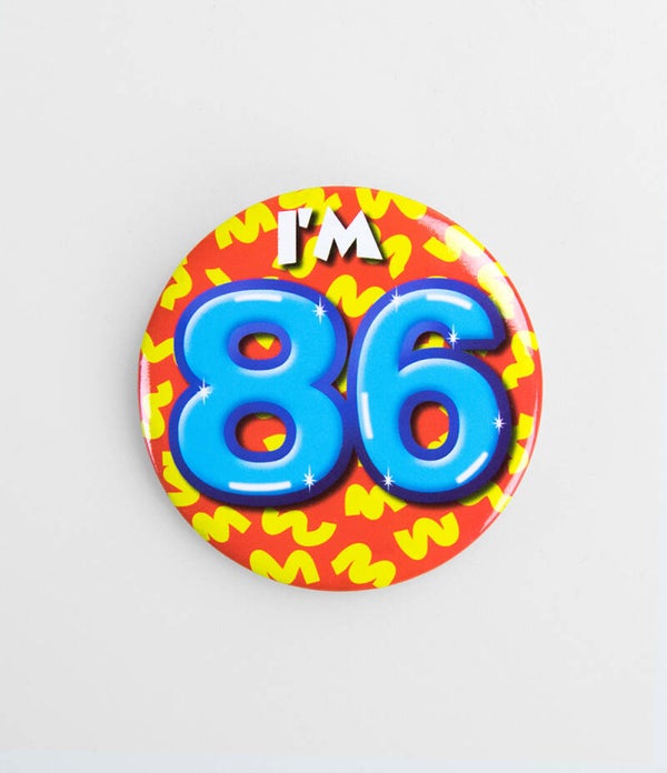 I'm 86 - button klein