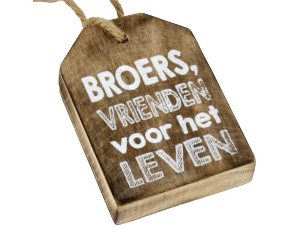 Broers - hanger woodart