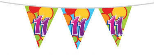 11 Jaar - vlaggenlijn