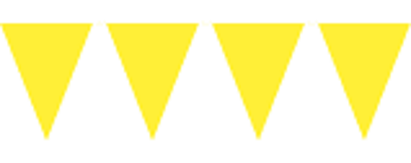 Vlaggenlijn - geel