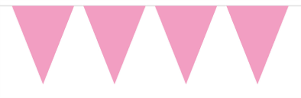 Vlaggenlijn - baby roze