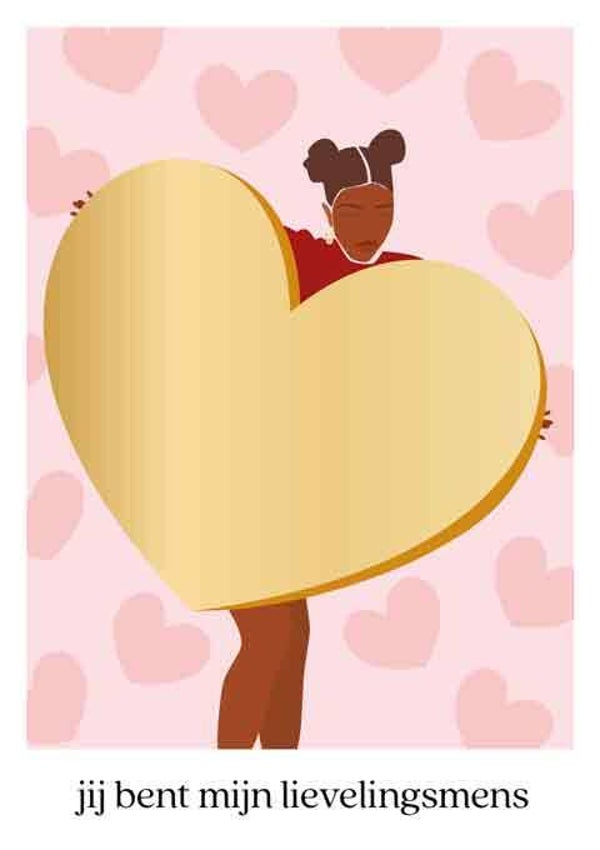 Valentijn  wenskaart