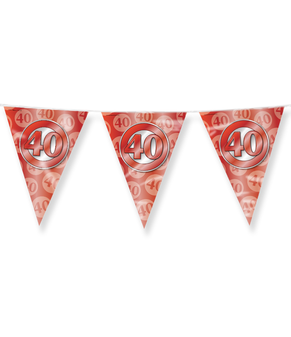 40 Jaar getrouwd - vlaggenlijn