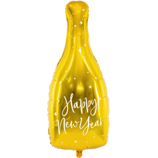 XXL Happy new year bottle - folieballon