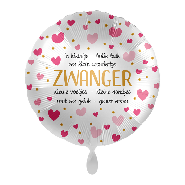 Zwanger - folieballon