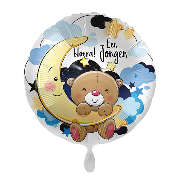 Hoera! een jongen- folieballon