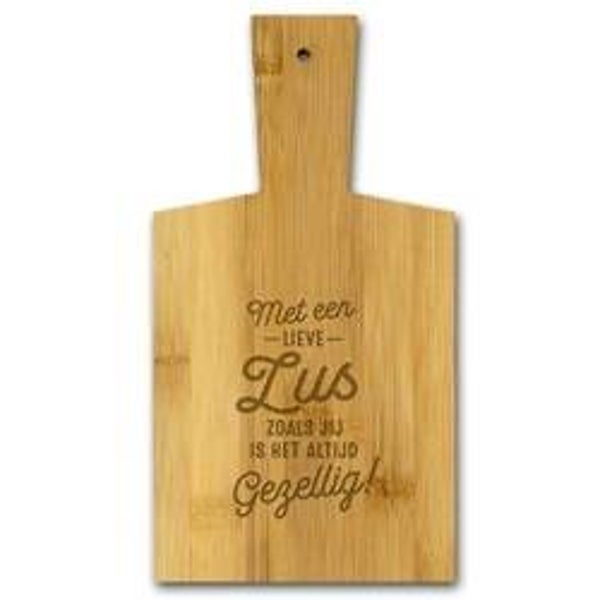 Zus - bamboe borrelplank