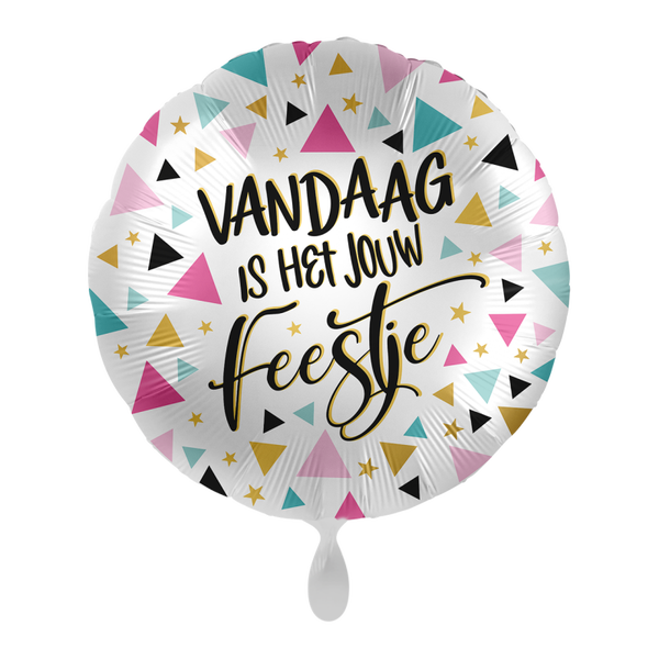 Vandaag is het jouw feestje  - folieballon