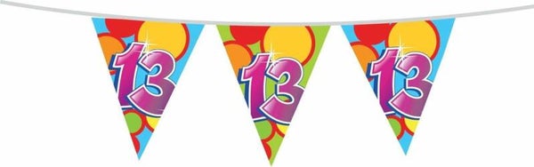 13 Jaar - vlaggenlijn