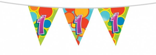 1 Jaar - vlaggenlijn