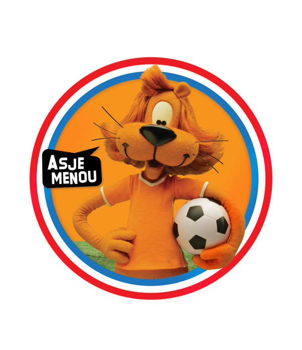 Bierviltjes Loeki de Leeuw - oranje