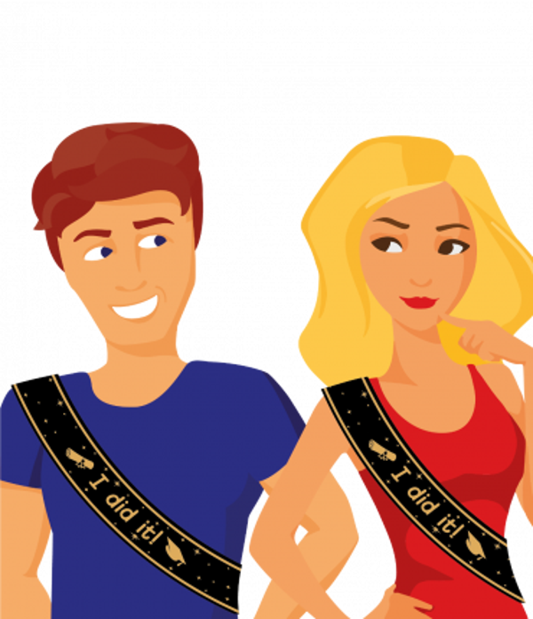 I did it! - party sjerp