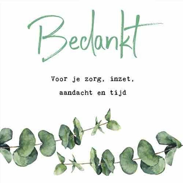 Mantelzorg - wenskaart