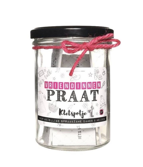 Vriendinnenpraat - kletspotje