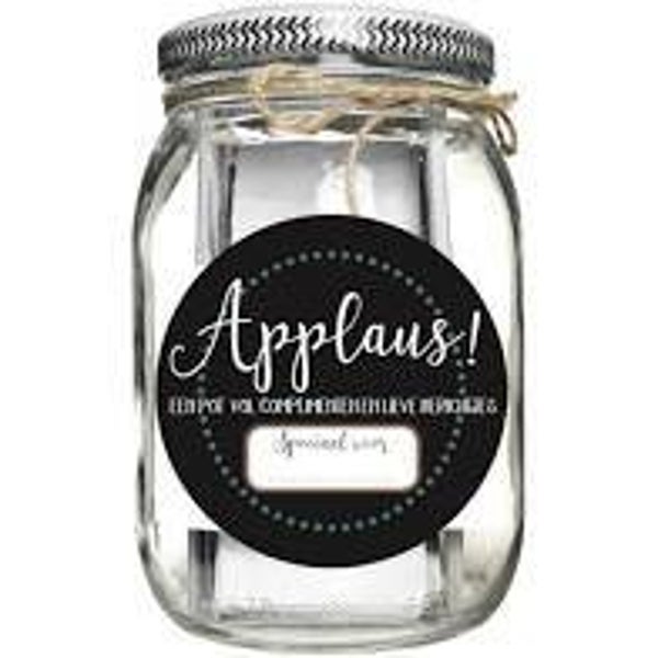 Applaus - complimentenpot