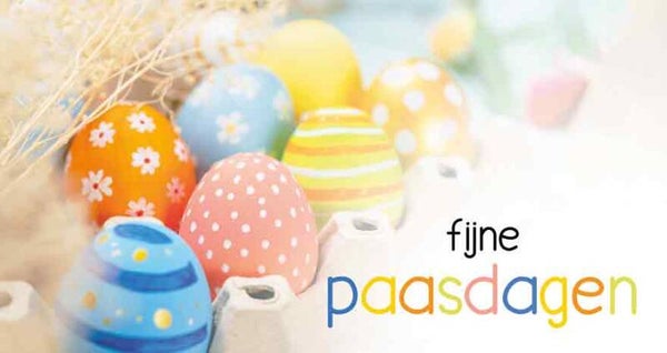 Fijne paasdagen - paas wenskaart