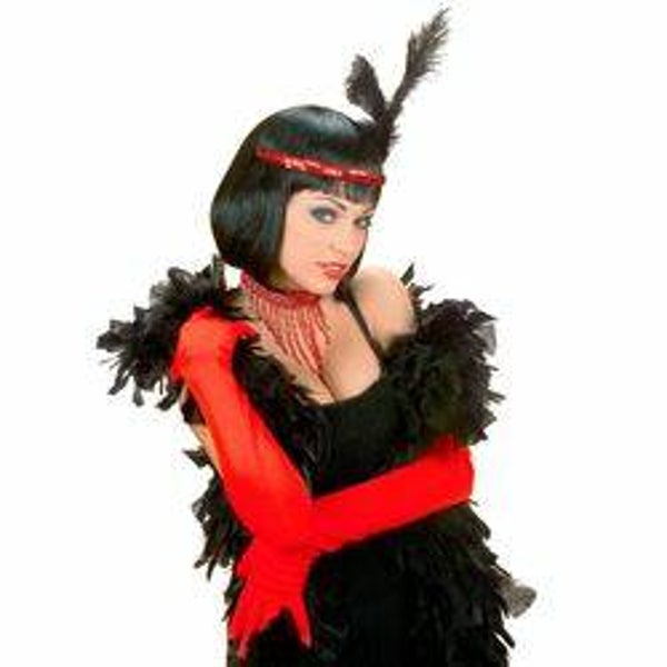 Handschoenen - rood lang