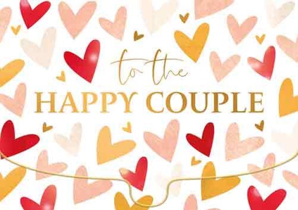 To the happy couple - geld/kado kaart voor jou