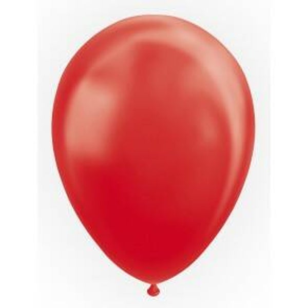 Ballonnen metallic - rood