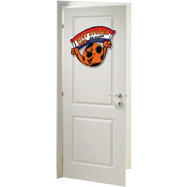 Deurbord - niet storen