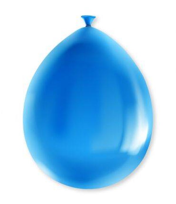 Blauw metallic - party ballonnen