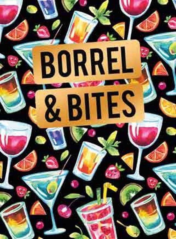 Borrel & bites - pakje uitnodigingskaarten