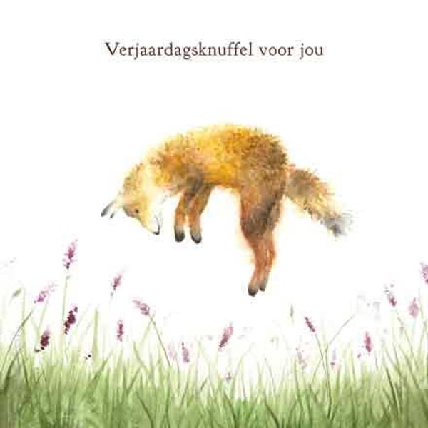 Vos - wenskaart love country