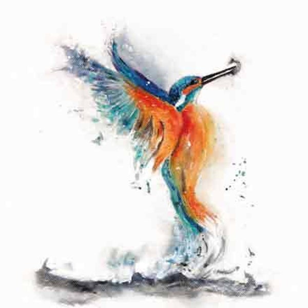 IJsvogel - wenskaart love country