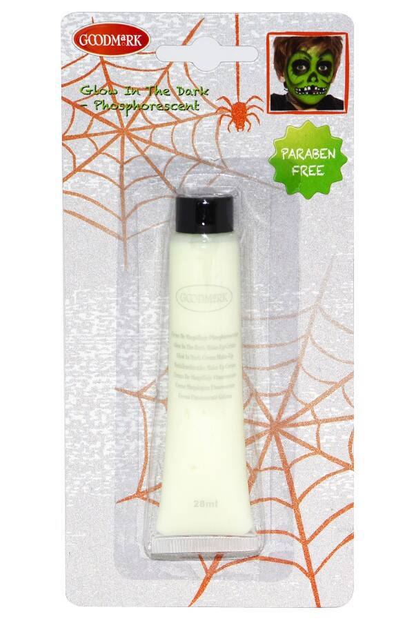 Crème make-up glow in the dark - tube schmink