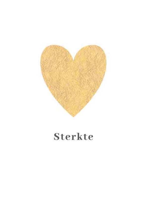 Sterkte - condoleancekaart