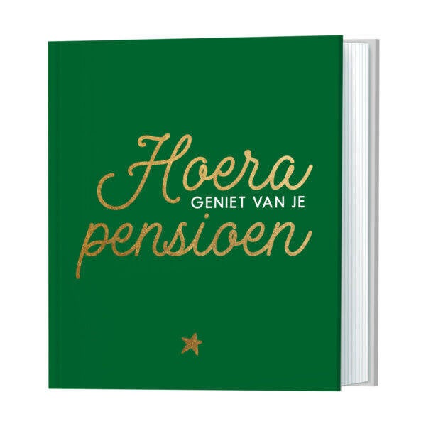 Pensioen hoera! - cadeau boek 1