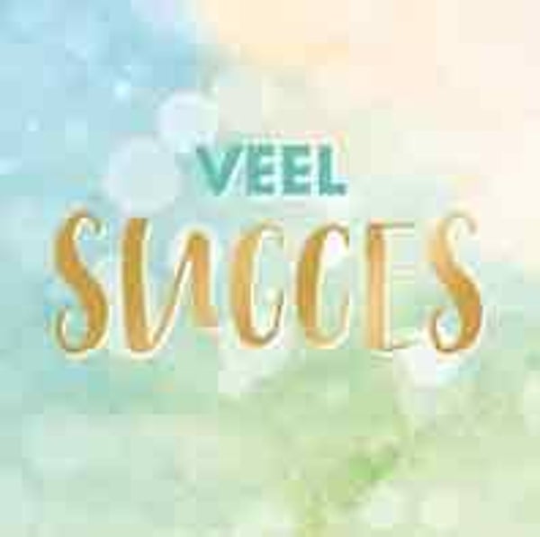 Veel succes - kadokaartje voor jou